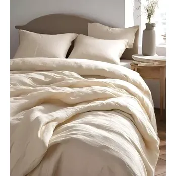 Povlečení Povlečení mušelínové krémové 140x200+70x90 cm | RTex