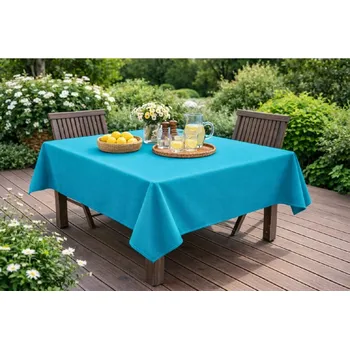 ubrus Orbytex Ubrus venkovní - kočárkovina tyrkys Rozměry: 120x120, Tvar: Čtverec