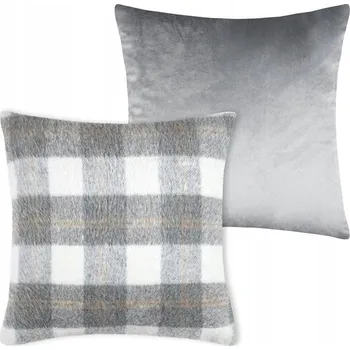 Polštář Dekorační Polštář polštář GRESY 45x45 cm kožíšek BOHO + vložka