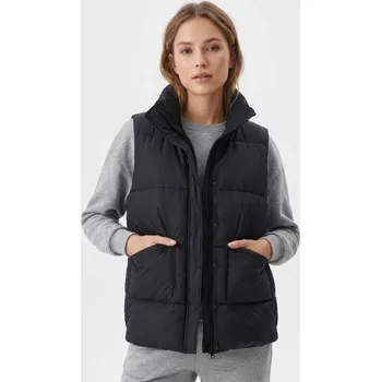 Dámská vesta Sinsay - Prošívaná vesta se stojáčkem - černá - 327HC-99X - 327HC-99X-XS
