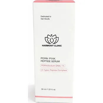 Pleťové sérum H-Clinic - PDRN Pink Peptide Serum - Intenzivní Liftingové Sérum s 5 druhy peptidů, niacinamidem a fragmenty z lososího DNA - 30ml