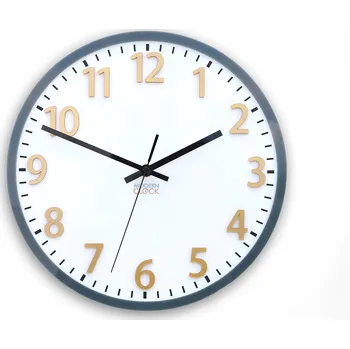 Hodiny Nástěnné hodiny Volan šedé 30 cm