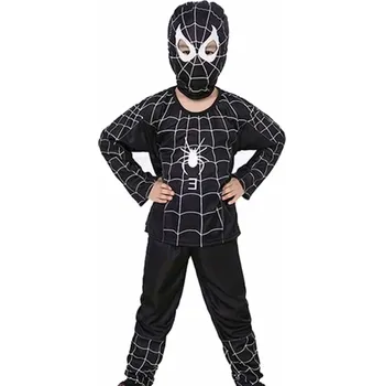 Karnevalový kostým Dětský kostým Spiderman černý L