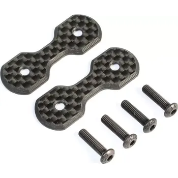 Team Losi Racing TLR podložka křídla uhlík (2): 22 5.0