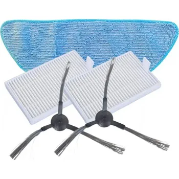 Sada příslušenství pro robotický vysavač Kartáče a filtry pro vysavač TESLA TSL VC-AI200 s mopem, 5ks