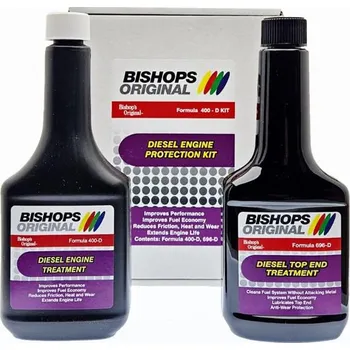 aditivum BISHOP´S ORIGINAL Souprava k ošetření dieselových motorů osobních a dodávkových automobilů