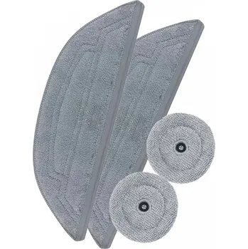 Utěrka pro robotický vysavač Mopy k vysavači XIAOMI Roborock S8 MaxV Ultra White sada 2+2ks