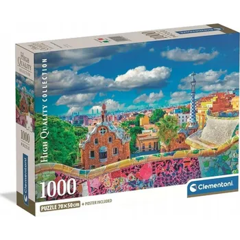 Puzzle PUZZLE 1000 dílků Park Güell CLEMENTONI 39954