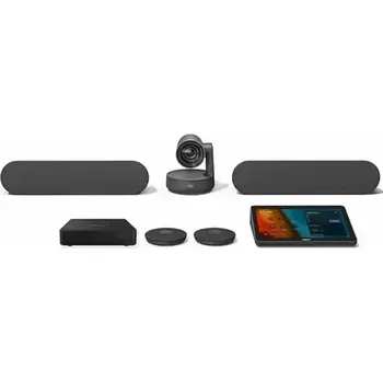 Stolní počítač Logitech Tap Controller s Cat5e Kit + Lenovo ThinkSmart Core L Intel Core Ultra 5 135H + Rally Mic Pod Hub (TAPRAPMSTLNV3)