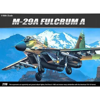 Plastikový model Model letadla MiG-29A Fulcrum A Academy MA-12263