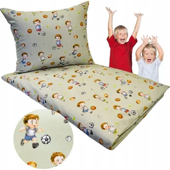 Povlečení Sada povlečení Głęboki Sen 90 x 120 cm zelená