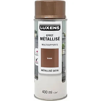 Barva ve spreji Luxens Metalický lak ve spreji Bronz Metalíza Hnědá 400 ml