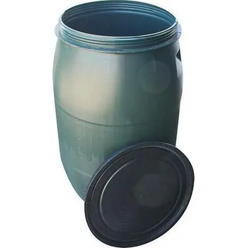 Sud Strend Pro Garden 254377 Sud Pannon Rainbarel 120 litrů. 395 mm, se závitem, zelený sud na dešťovou vodu, HDPE