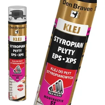 Průmyslové lepidlo Den Braven lepidlo na polystyrenové desky Montagefix-ST pistolové 750 ml (pro pistoli)