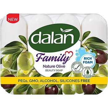 Koupelová kosmetika Dalan toaletní mýdlo 4 x 75 g Olive
