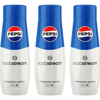 Příprava sody Sirup Sodastream Pepsi koncentrát pro výrobník perlivé vody, šťáva