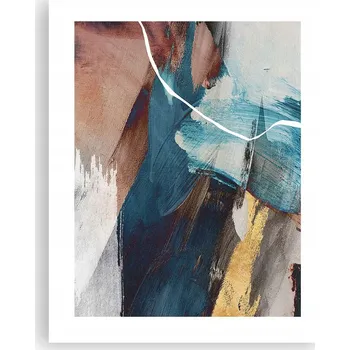 Obraz Obraz plakát na zeď bez rámu 40x50 abstrakce plakáty do obýváku ložnice
