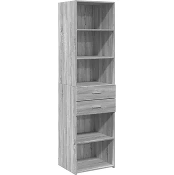 Komoda Komoda VidaXL 42,5 x 50 x 185 cm, odstíny šedé