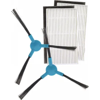 Sada příslušenství pro robotický vysavač Kartáčky a HEPA filtry k vysavači CECOTEC Conga 2499 Ultra Home Titanium sada 2+2ks