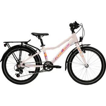 Dětské kolo Kross Dětské kolo Lea Mini 3.0 EQ 20" - model 2026 růžová/růžová/lesk - 11" (110-130 cm)