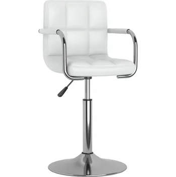 Jídelní židle Židle VidaXL umělá kůže bílá 1 ks