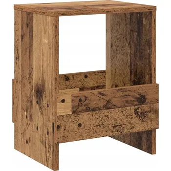 Knihovna Regál na časopisy Staré dřevo 35 x 30 x 45 cm