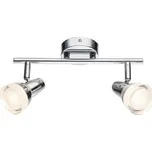 Globo 56134-2 - LED Bodové svítidlo ALASKA 2xLED/4W/230V lesklý chrom