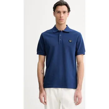 Bavlněné polo tričko Kenzo FG55PO1024PU modrá 57X, vel. XXL