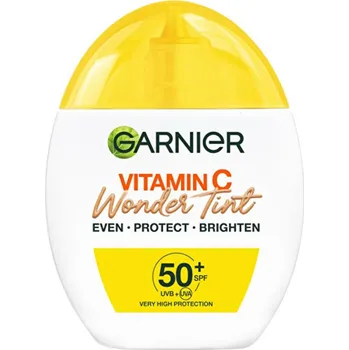 Pleťový krém Garnier Vitamic C Wonder Tint SPF50 Light tónovací fluid 40 ml