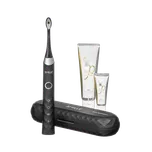 SMILLE Sonic Brush - Prémiový sonický kartáček s kónickými vlákny SANGI, černý + dárek a doprava zdarma