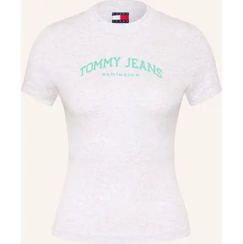 Dámské tričko Tommy Jeans Dámské Tričko, světle šedá, 36