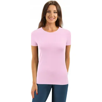 Sesto Senso Dámské bavlněné Tričko s krátkým rukávem SS2000 růžové XL