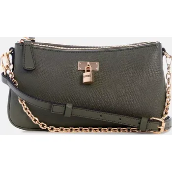 Kabelka GUESS dámská kabelka,crossbody Nora zelená