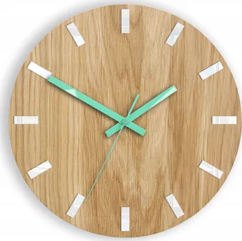 Hodiny Nástěnné hodiny Volan hnědé 33cm