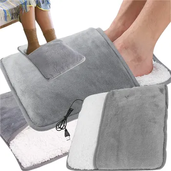 Verk Group Vyhřívací podložka pro nohy a tělo napájená z USB elektrická podložka měkká