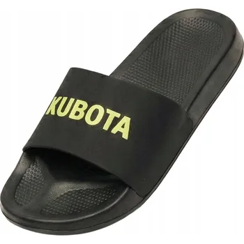 Pánské pantofle Pánské nazouváky Kubota černé k bazénu velikost 42