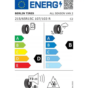 Celoroční pneumatika Berlin Tires CELOROČNÍ VAN 215/65R15