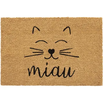 Rohožka Kokosová rohožka do interiéru, hotová, 60 x 40 cm