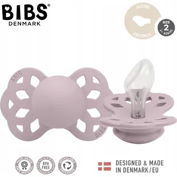 dudlíky Anatomický Dudlík Bibs , ortodontický silikonový, 6 měsíců +