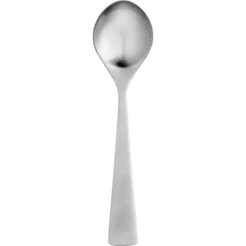 Příbor Jidelní lžíce MAYA 18 cm, sada 6 ks, stříbrná, nerezová ocel, Stelton