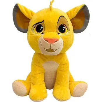 plyšák Plyšová Hračka Lví král Simba látková 25 cm, vícebarevná