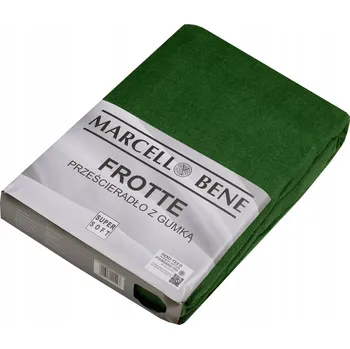 Prostěradlo Prostěradlo s gumou froté 180x200+30 cm, zelené