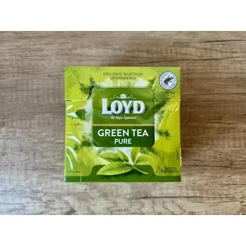 Čaj Loyd čaj Green Tea Pure 34g (20x1.7g)