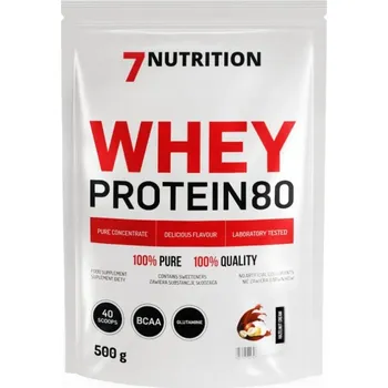 Protein 7NUTRITION WHEY PROTEIN 80 500G - Syrovátkový proteinový koncentrát