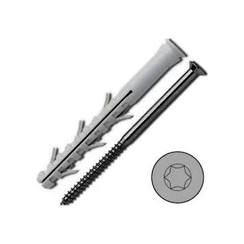 Hmoždinka RMT hmoždinka rámová s vrutem zapuštěná hlava TORX 8x80 (20660.50.81.080.080)