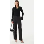 HUGO Svetr Samur 50554077 Černá Slim Fit S