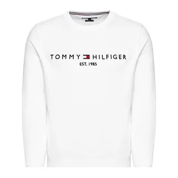 Pánská mikina Tommy Hilfiger Mikina Logo MW0MW11596 Bílá Regular Fit 3XL