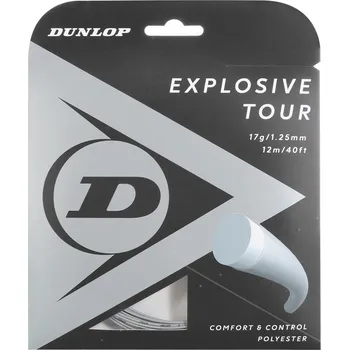 Tenis DUNLOP EXPLOSIVE TOUR SILVER 12 m tenisový výplet - 1,25 mm