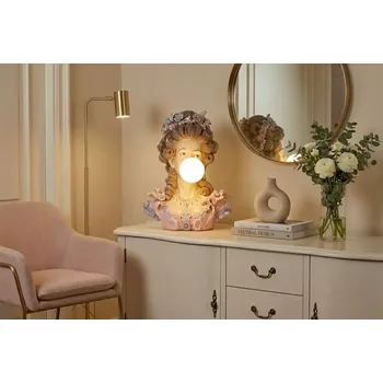 Lampička Stolní lampa MUSE Dekorhome