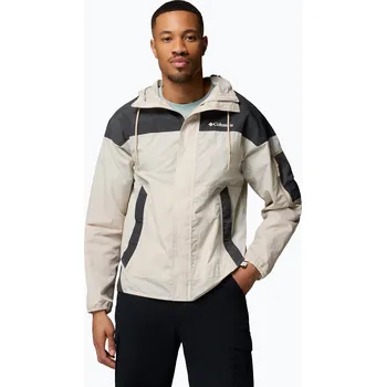 Pánská softshellová bunda Pánská softshellová bunda Columbia Challenger II Windbreaker dark stone/shark